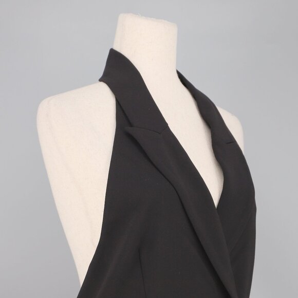 NWT BARDOT Freya Vest Mini Dress in Black Size US 8 - Picture 5 of 10